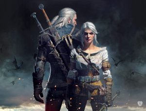 Geralt and Ciri