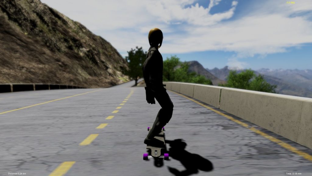 Longboard Downhill