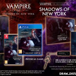 Zestaw Vampire the Masquerade w dwóch wersjach na Switcha i PlayStation 4